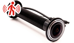 Видеоглазок с датчиком движения