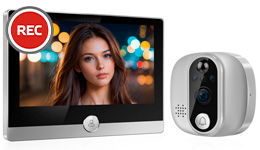 Видеоглазок с записью